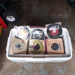 Vintage Collection Of 45 Vinyls 