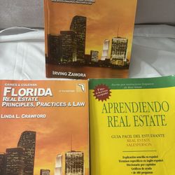 3 Libros De Real Estate Por $15