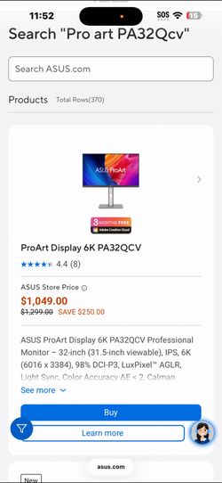 ProArt Display 6K PA32QCV
