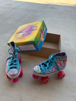 Girls roller skates size 2