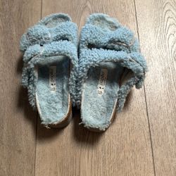 Birkenstock Papillo Size 37 (6.5-7 US) Blue 