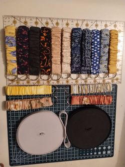 Wristlet keychain key holder $5 each