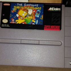 The Simpsons Bart's Nightmare (Trade)