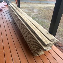2” By 6” Full Thickness T & G Pine 