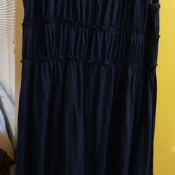 Ladies Large Sleeveless Dress 