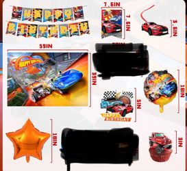Hotwheels Bday Deco