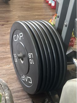 CAP Bumper weights 6x10 lbs $70 firm
