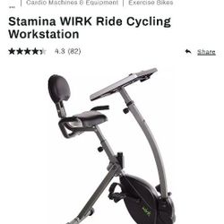 Stamina Workstation Bike $80 OBO
