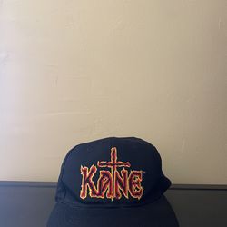 Vintage 1998 Kane WWF Snapback Hat Attitude Era WWF Titan Sports Cap 🧢