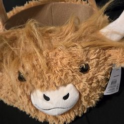 New cow plush Basket