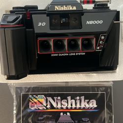 Nishika N8000 With Flash