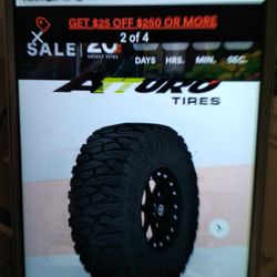 PRICE DROP! BRAND NEW  ATTURO TRAILBLADE BOSS 20" TIRE 