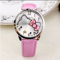 Hello Kitty Children Wrist Watches, pink.