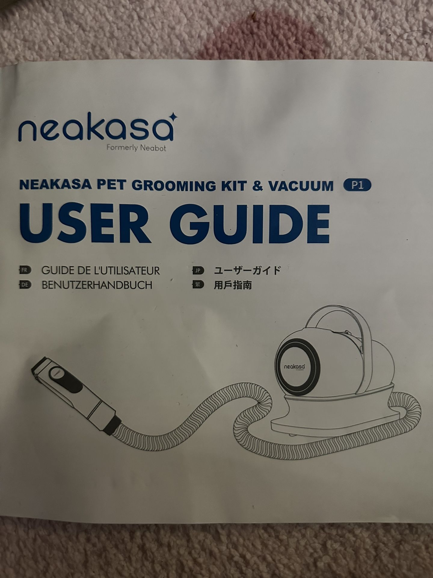 Neakasa Pet Grooming Kit & Vacuum Pt1