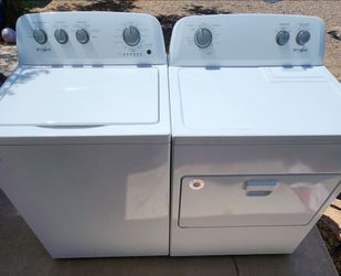 Washer and dryer
