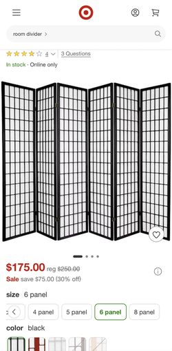 Privacy Screen Partition
