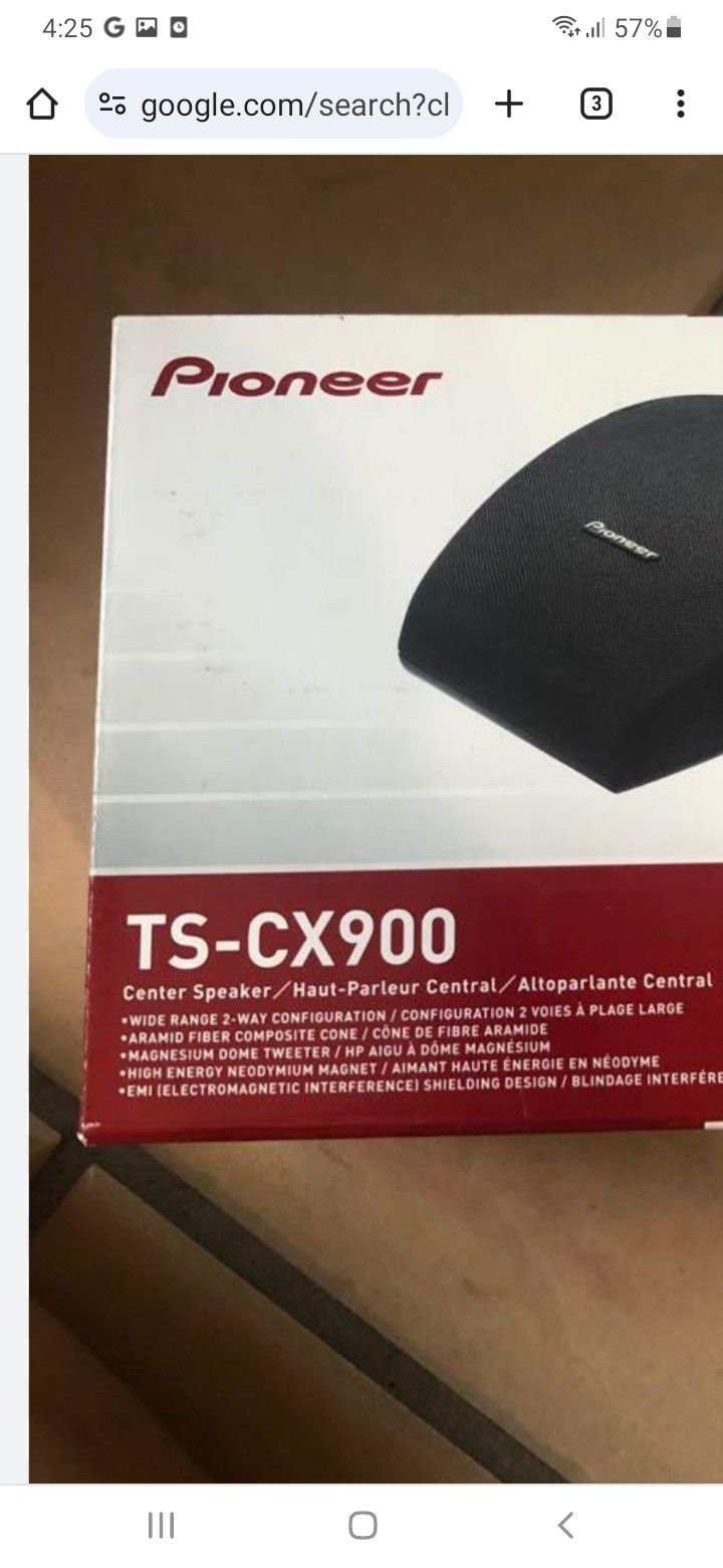 Pioneer TS-CX900 CENTER SPEAKER JDM for Sale in Los Angeles Pioneer TS-CX900 CENTER SPEAKER JDM for Sale in Los Angeles