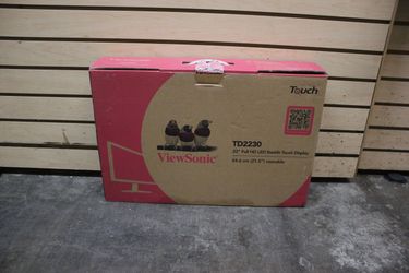 ViewSonic TD2230 22" Full HD LED Touchscreen Monitor 