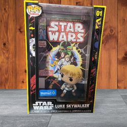Funko Pop! Luke Skywalker #01 Comic Covers Star Wars Walmart Exclusive New
