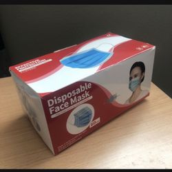 Disposable face masks 50 pack new