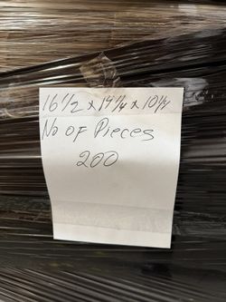 Brand New Shipping Boxes 16½ x 14¼ x 10¼ – Bulk – 200 Available