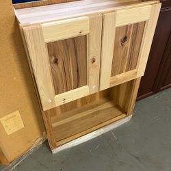 (In Store) Rustic Hickory Cabinet