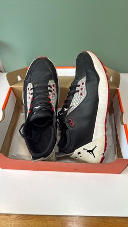 Men’s Golf Shoes -Nike Jordan ADG 2 in the Black/University Red-Cement Grey Size 11.5