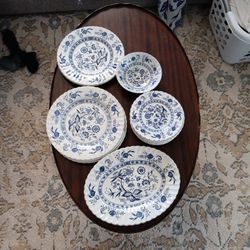 J & G Meakin Blue Nordic Dinner Plate English Ironstone