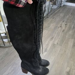 Lace Up Boots Size 8 NEW 
