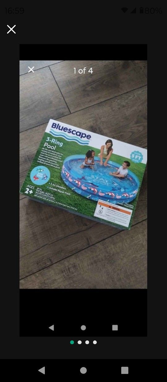 Pool For Kids New In Box $10 Dls