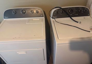 Washer and dryer