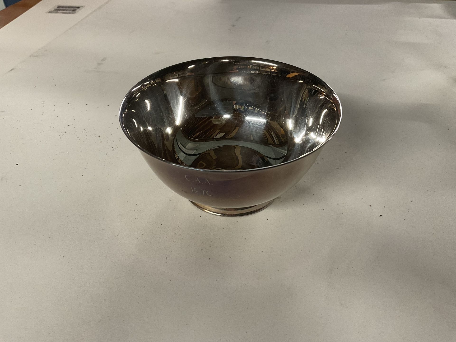 Oneida Sons Of Liberty Silverplate Paul Revere Bowl 4” Size