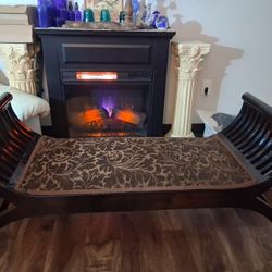 Antique Gorgouse Roman Bench