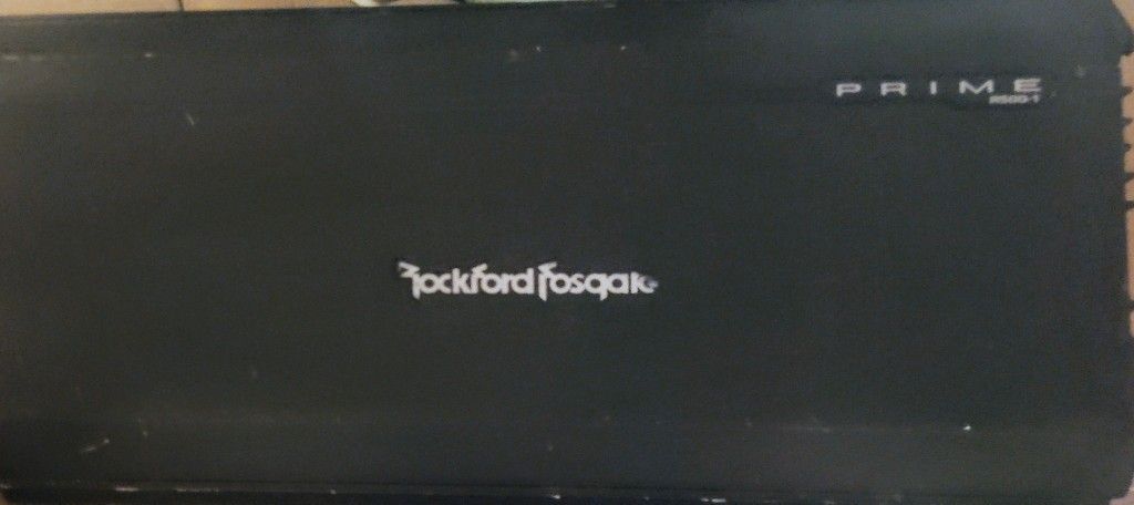 Vintage Rockford Fosgate Prime R500-1 Car Audio Amplifier