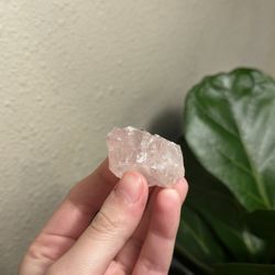 Rose Quartz Crystal Raw “A”