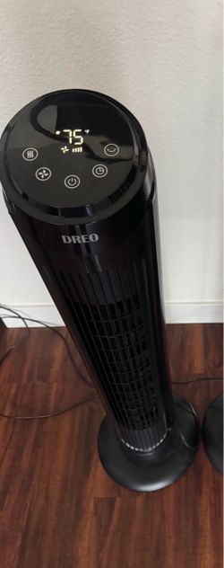 Dreo tower fann with remote