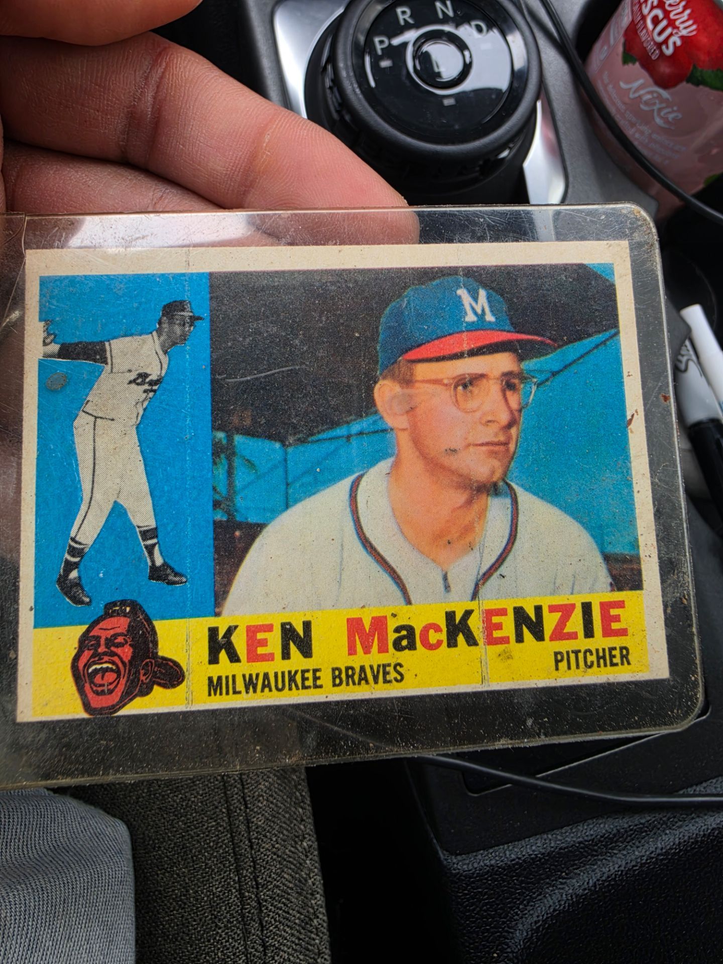 Ken Mackenzie baseball card
