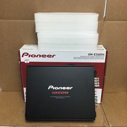 Pioneer GM-E360X4 4- Channel Bridgeable Amplifier 1000w Max Power Amp