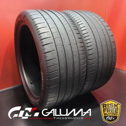 Set of 2 Tires LikeNEW Pirelli P Zero PZ4 ★ 315/35R22 315/35/22 No Repairs 95031