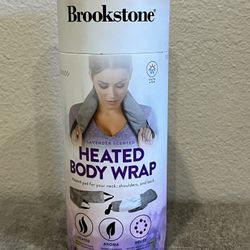 BROOKSTONE HEATED BODY WRAP HOT OR COLD-BRAND NEW STILL SEALED