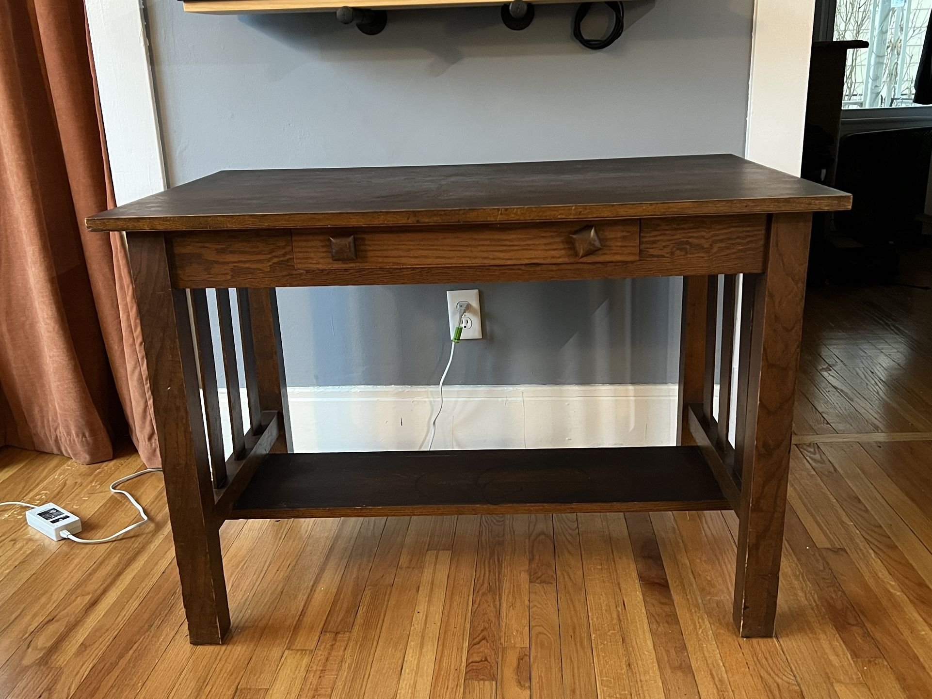 Mission Style Oak Desk