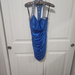 SM Short Blue Dress 