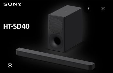 sony sd40 soundboard and sub