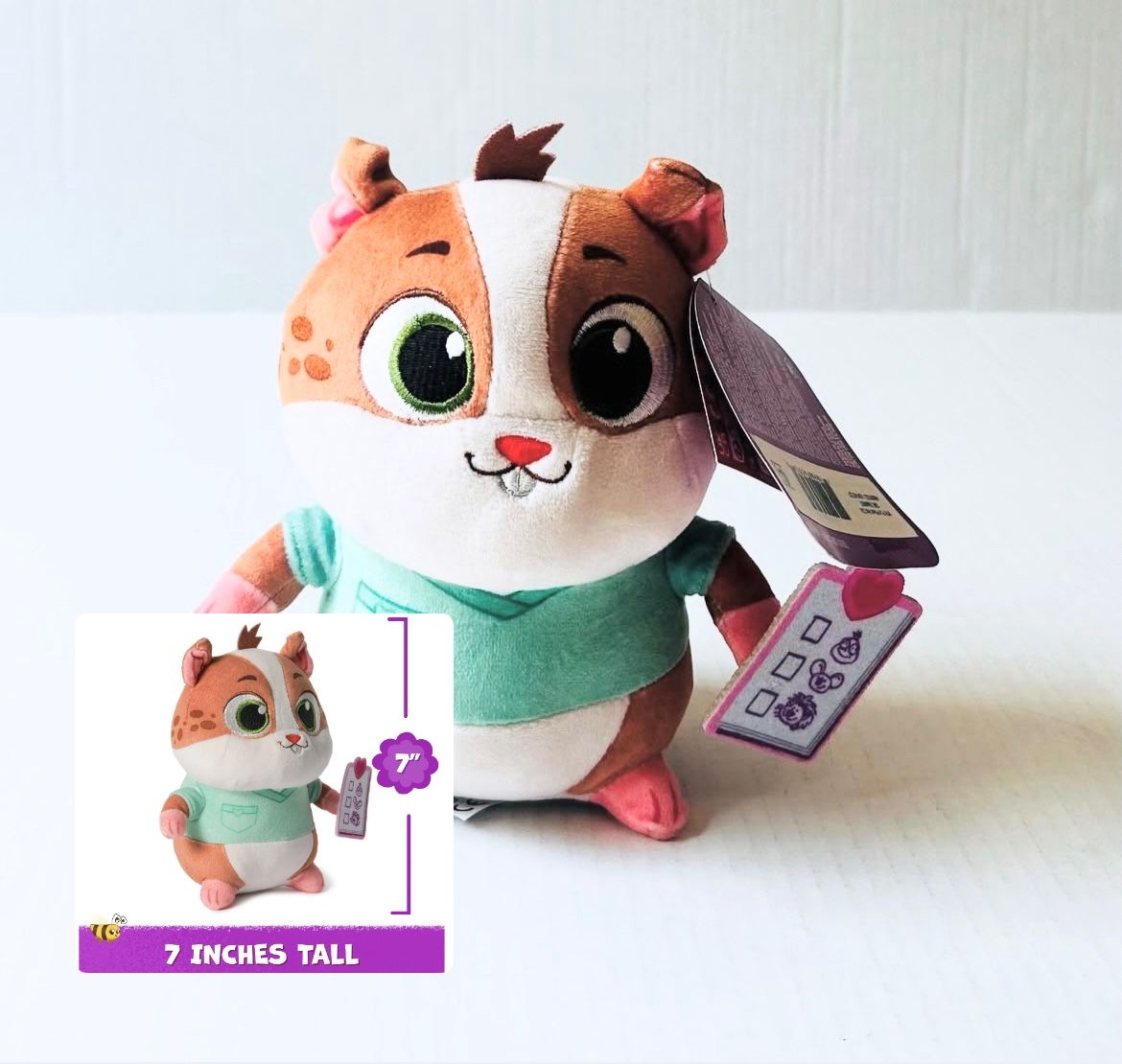 Vida the Vet 7” Popcorn Plush