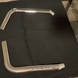 1962 Rear Trunk Moldings Triple Chrome