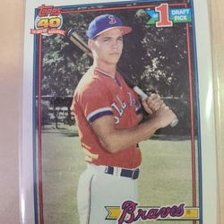 Chipper Jones Rookie Baseball Card