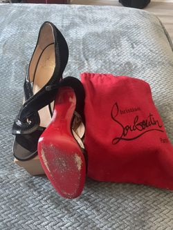 Authentic Christain Louboutin Red Bottoms