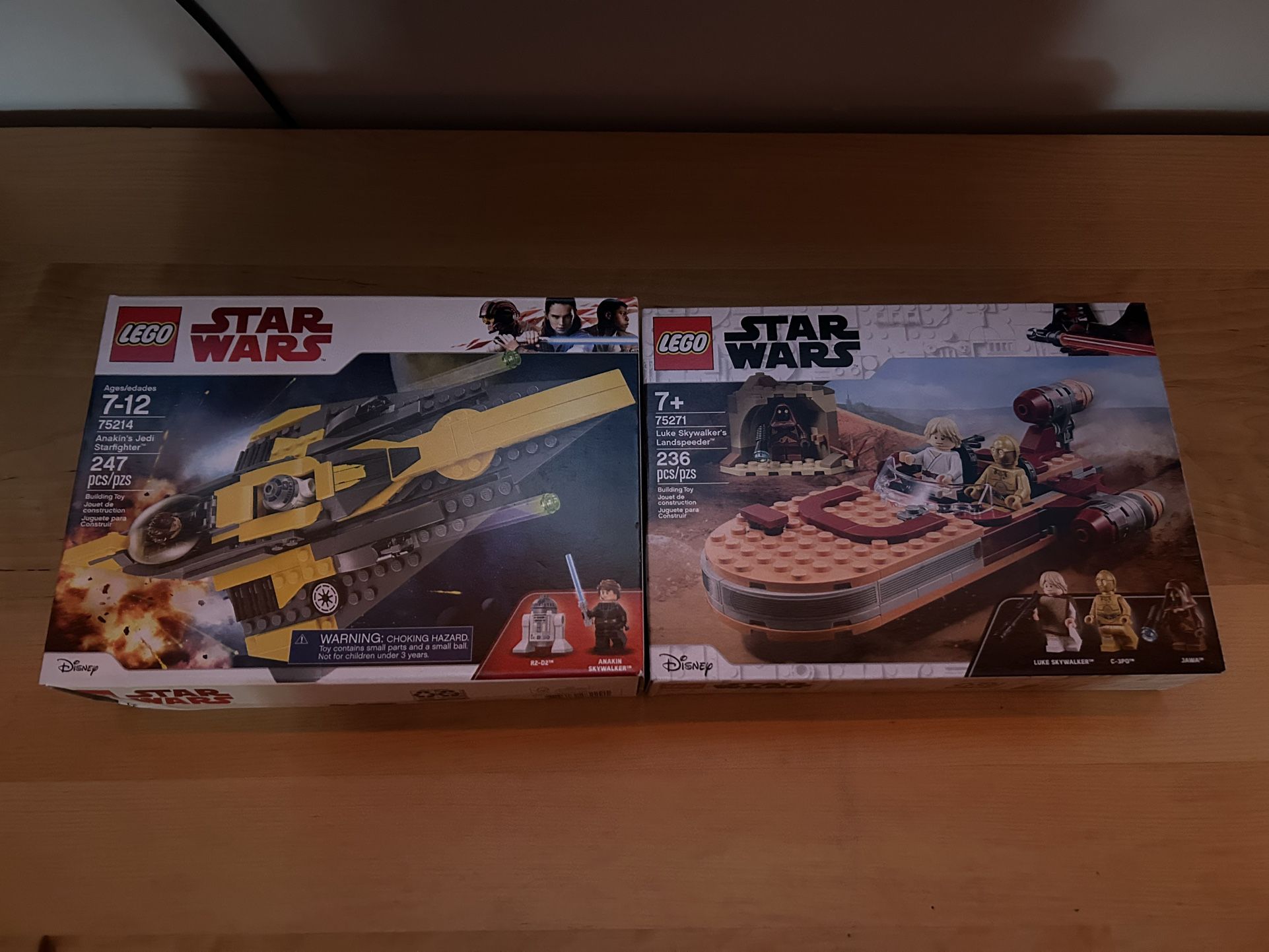 2 Lego Star Wars Sets Never Opened