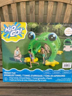H2O Go Froggy Fun Sprinkler Tunnel