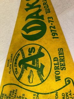 Oakland A’S 1(contact info removed) World Series Champions Banner